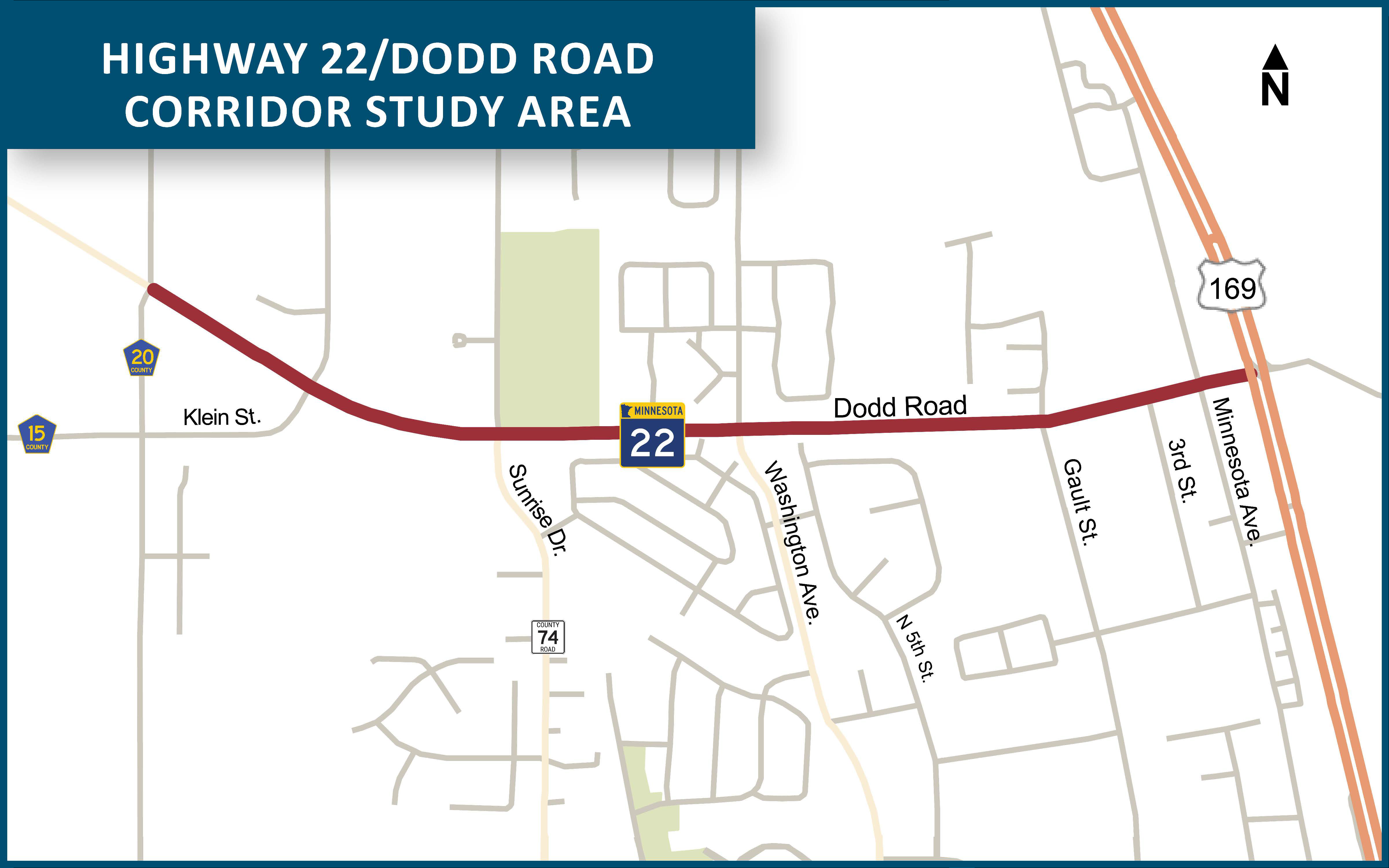 Hwy 93 location map