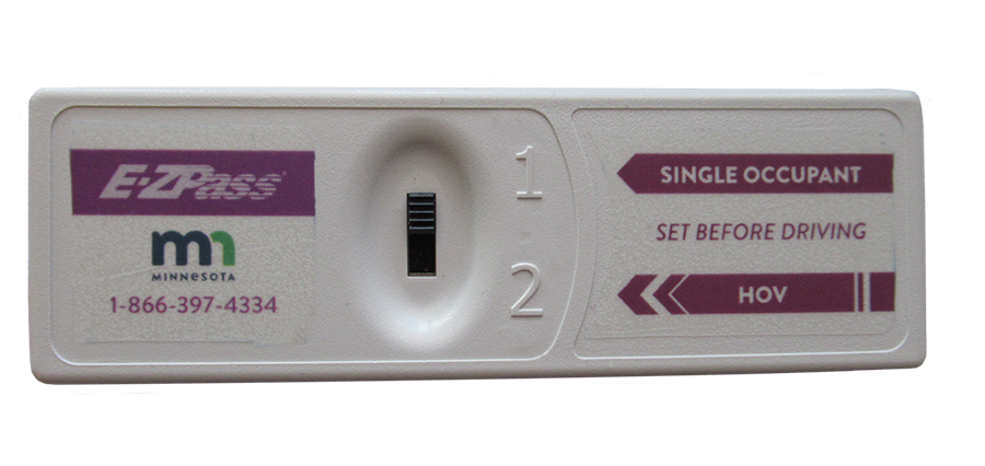 Minnesota E-ZPass tag