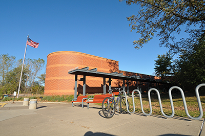 school with bike